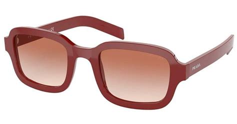 prada sunglasses red frame